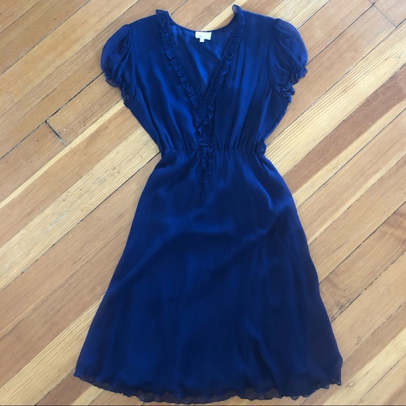 Debra Rodman 100% Silk Tea Dress - Picture 1 of 8